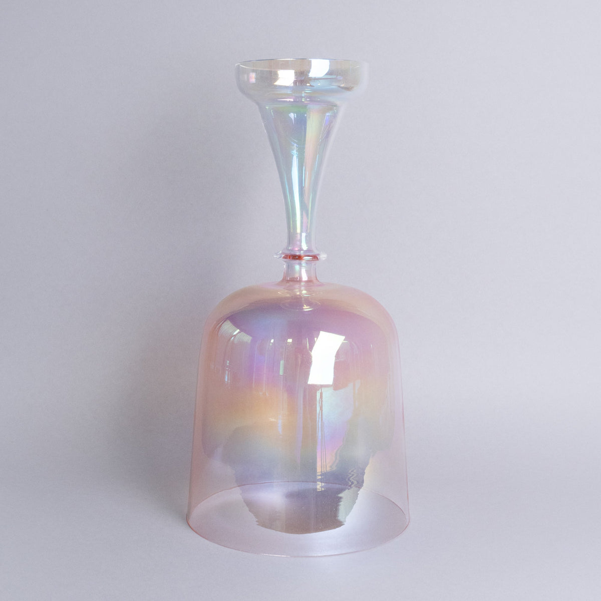 Kristallklangschale Kelch BIENE KRAFTTIER 432 Hz - 18 cm | AkashaBowls®