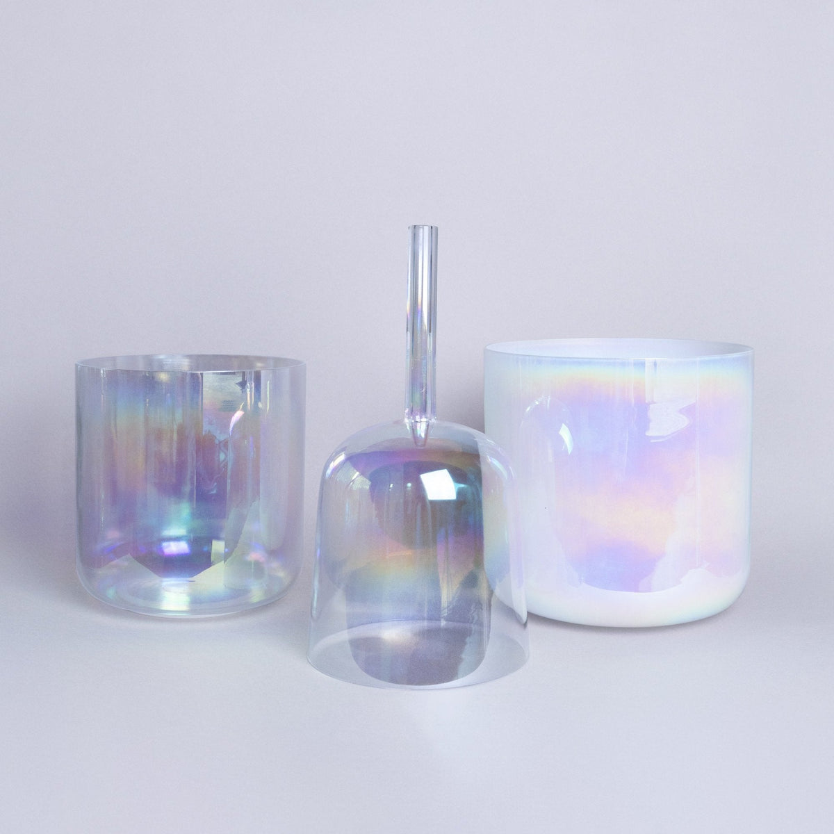 Kristallklangschalen-Set "Cosmic Sky" in 432 Hz | AkashaBowls®
