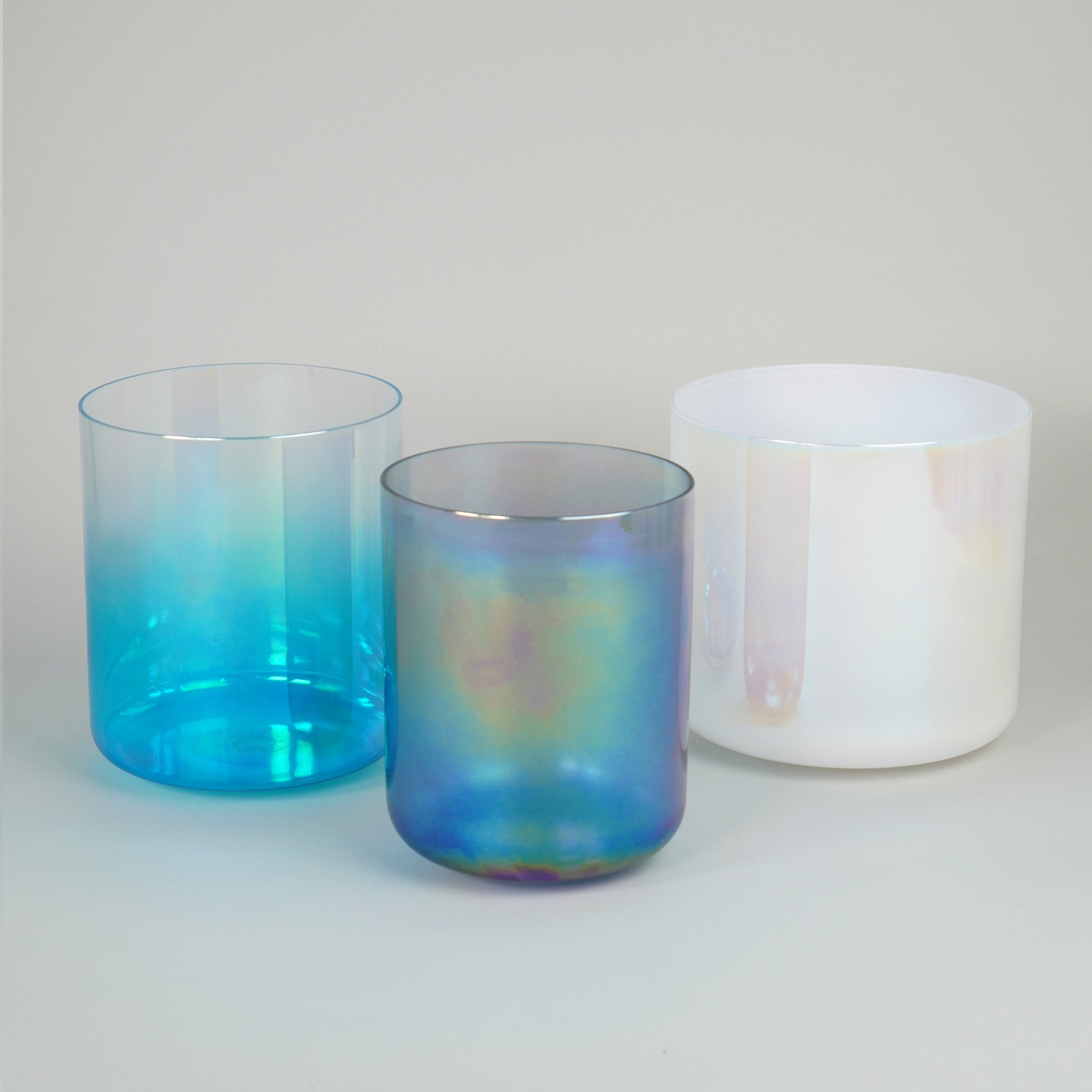 Kristallklangschalen-Set „Atlantis Echo“ in 432 Hz I Infinity Bowls®