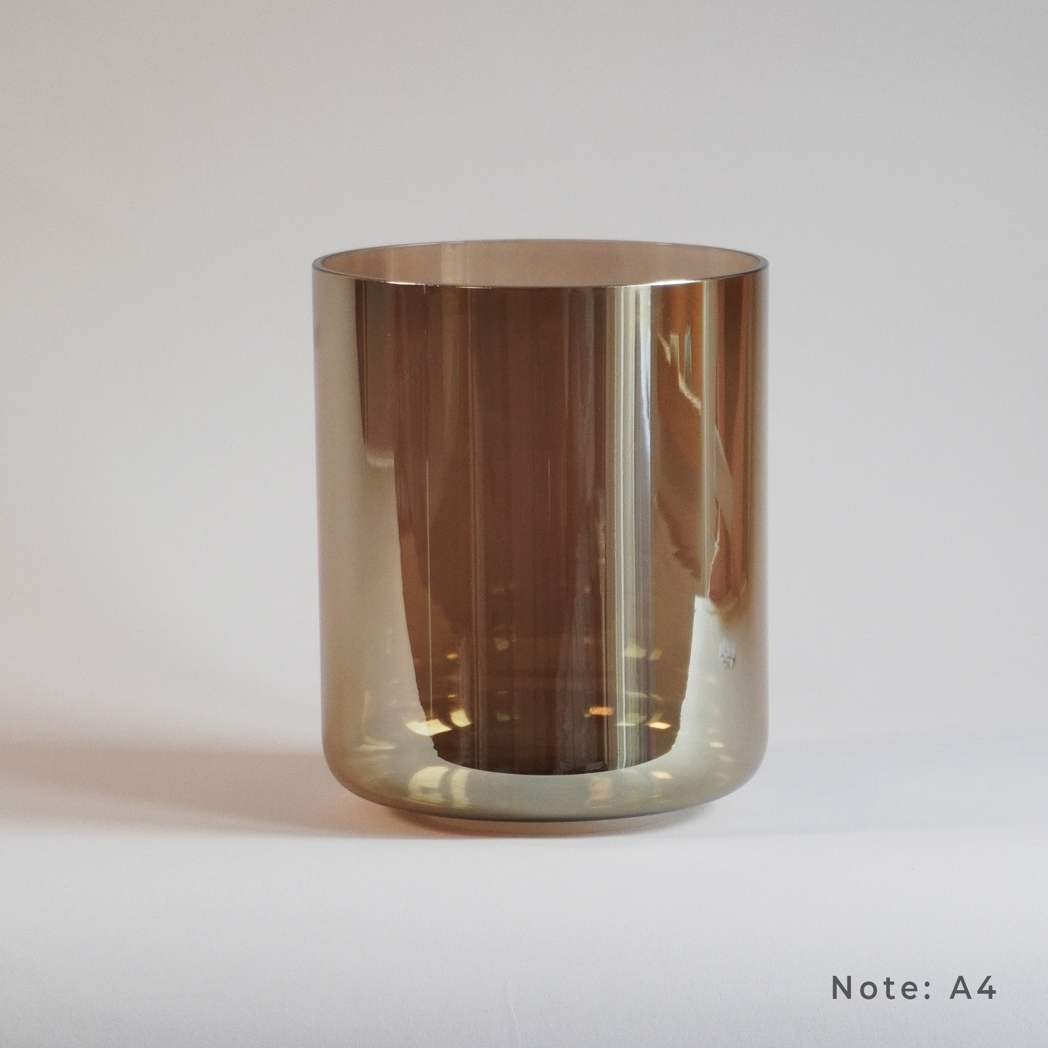 6” A-10 (4. Oktave) in 432&nbsp;Hz Kristallklangschale I Infinity Bowls®