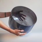 12” D+30” (3. Oktave) Amethyst, Palladium Alchemy Crystal Singing Bowl I Crystal Tones®