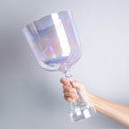 Kristallklangschale HUMMEL KRAFTTIER Kelch 432 Hz - 18 cm | AkashaBowls®