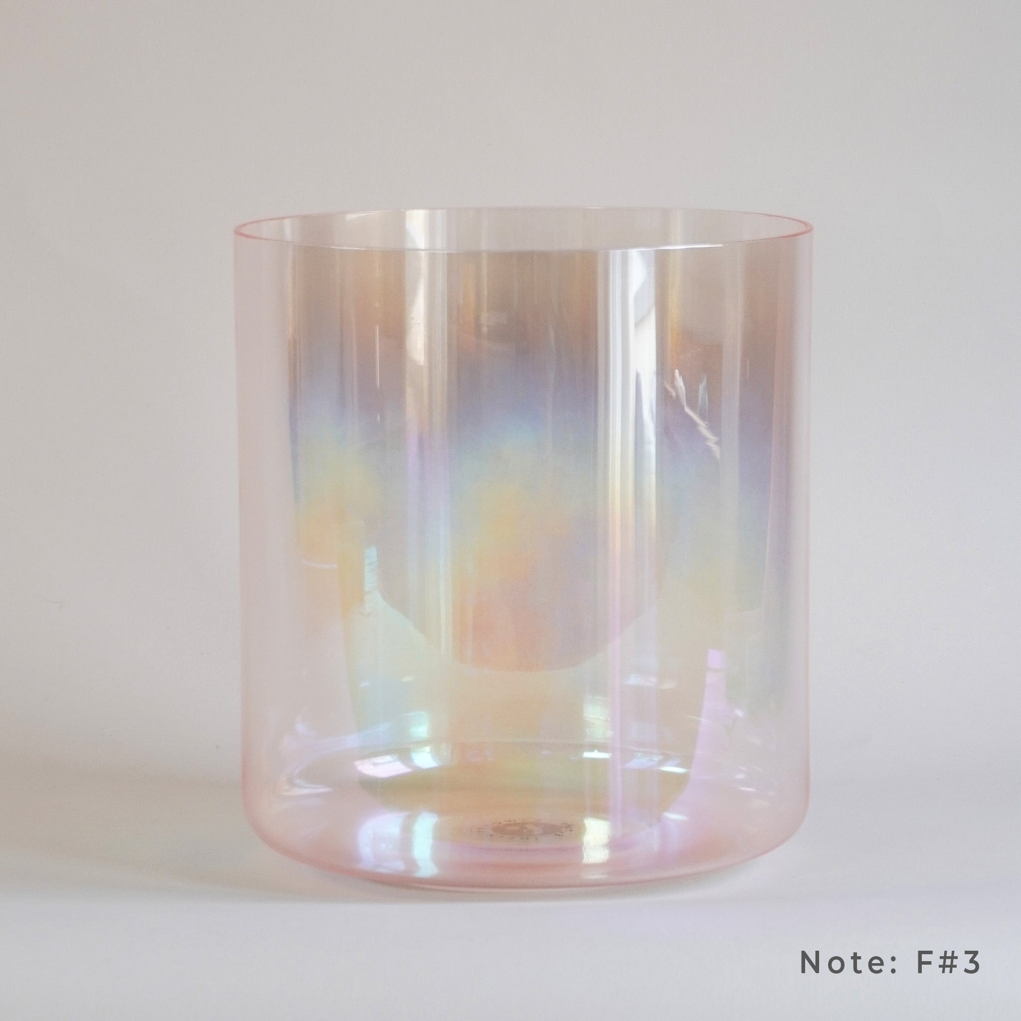 8” F#+40 (3. Oktave) in 432&nbsp;Hz Kristallklangschale I Infinity Bowls®