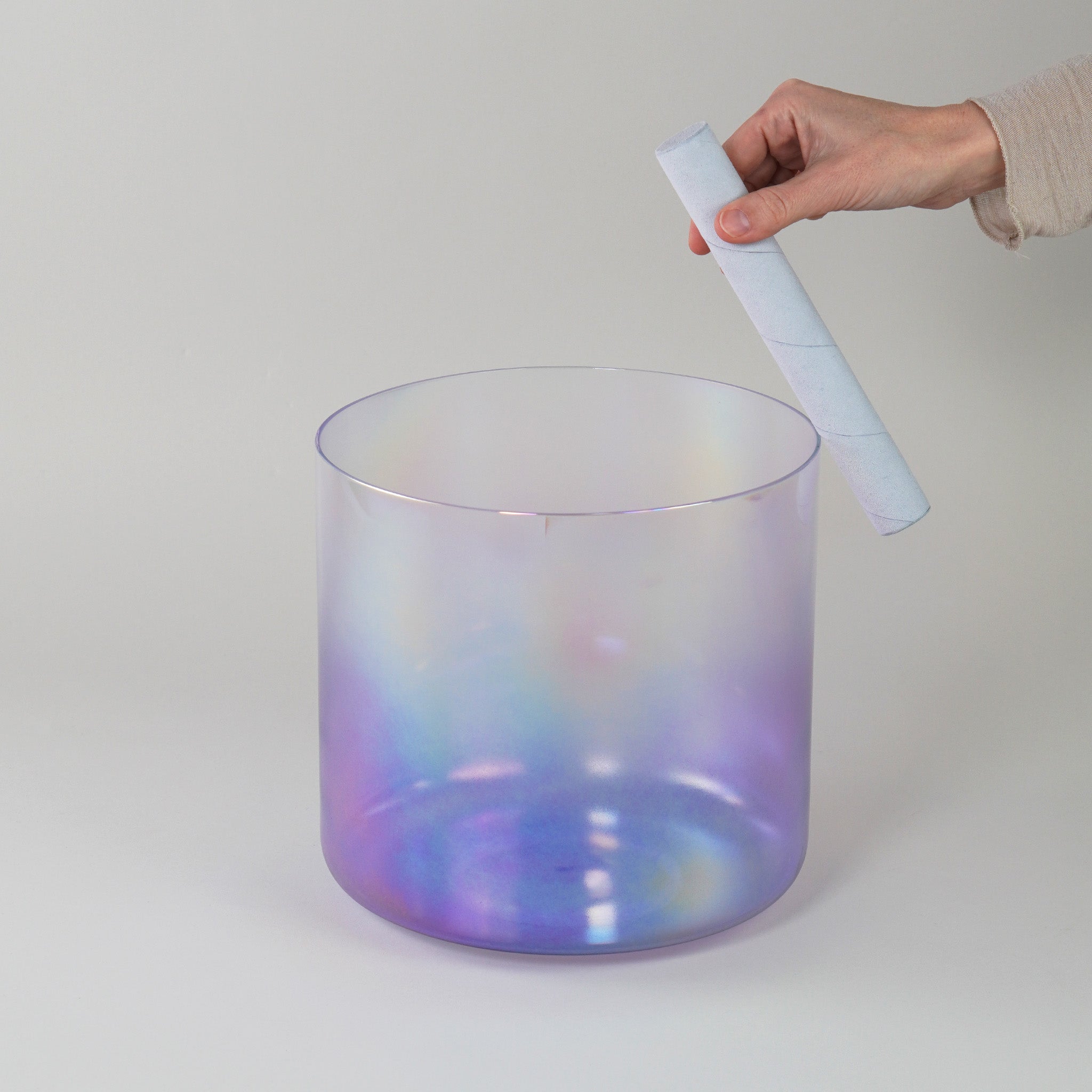 8,5” D-0 (3. Oktave) in 432 Hz Kristallklangschale I Infinity Bowls®