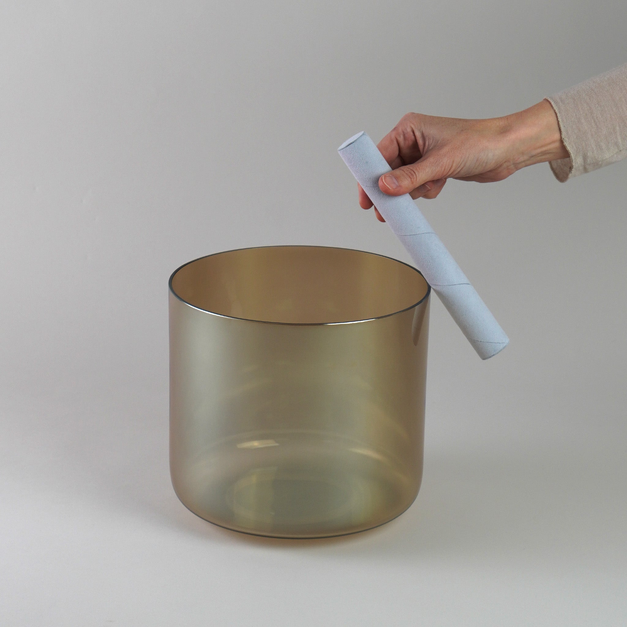 8” A-0 (3. Oktave) in 432 Hz Kristallklangschale I Infinity Bowls®
