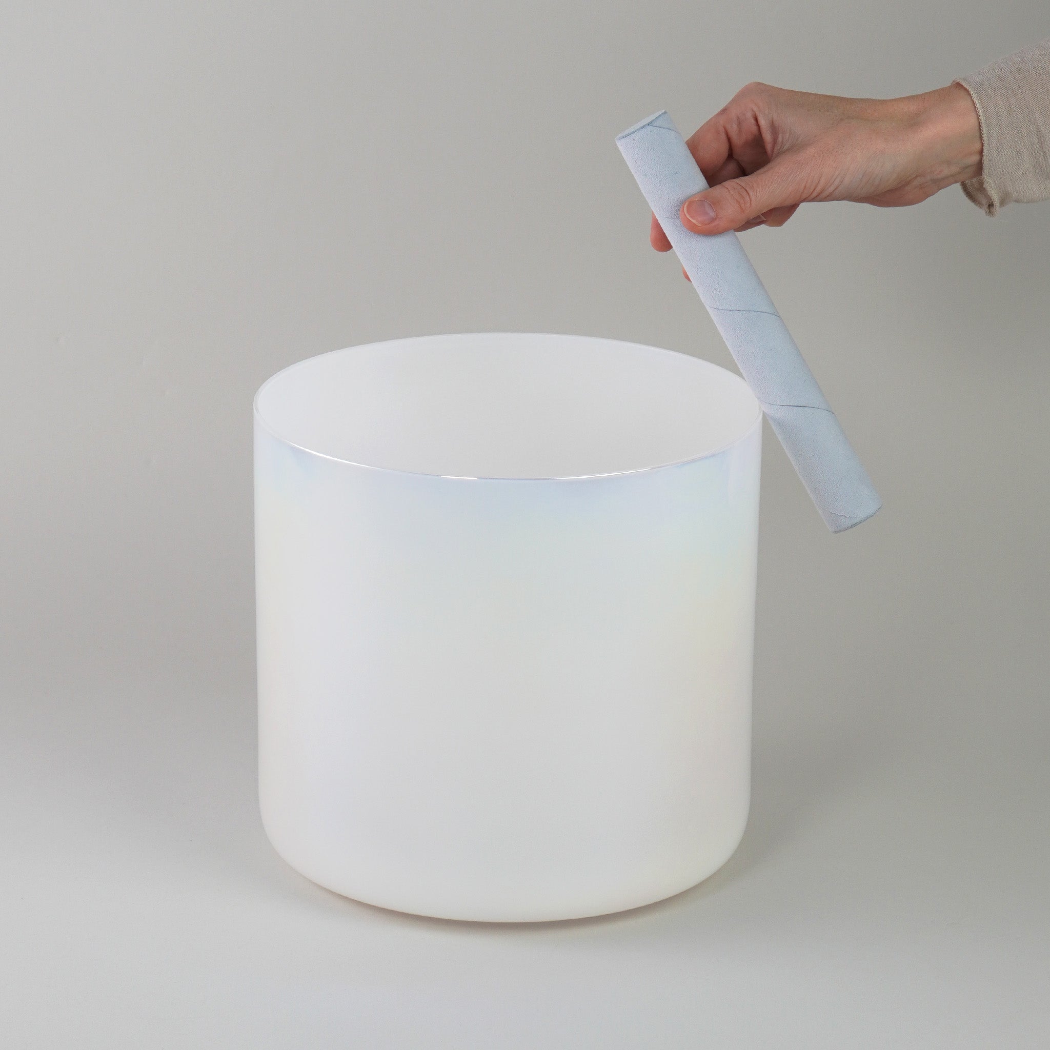 9” D-0 (3. Oktave) in 432 Hz Kristallklangschale I Infinity Bowls®