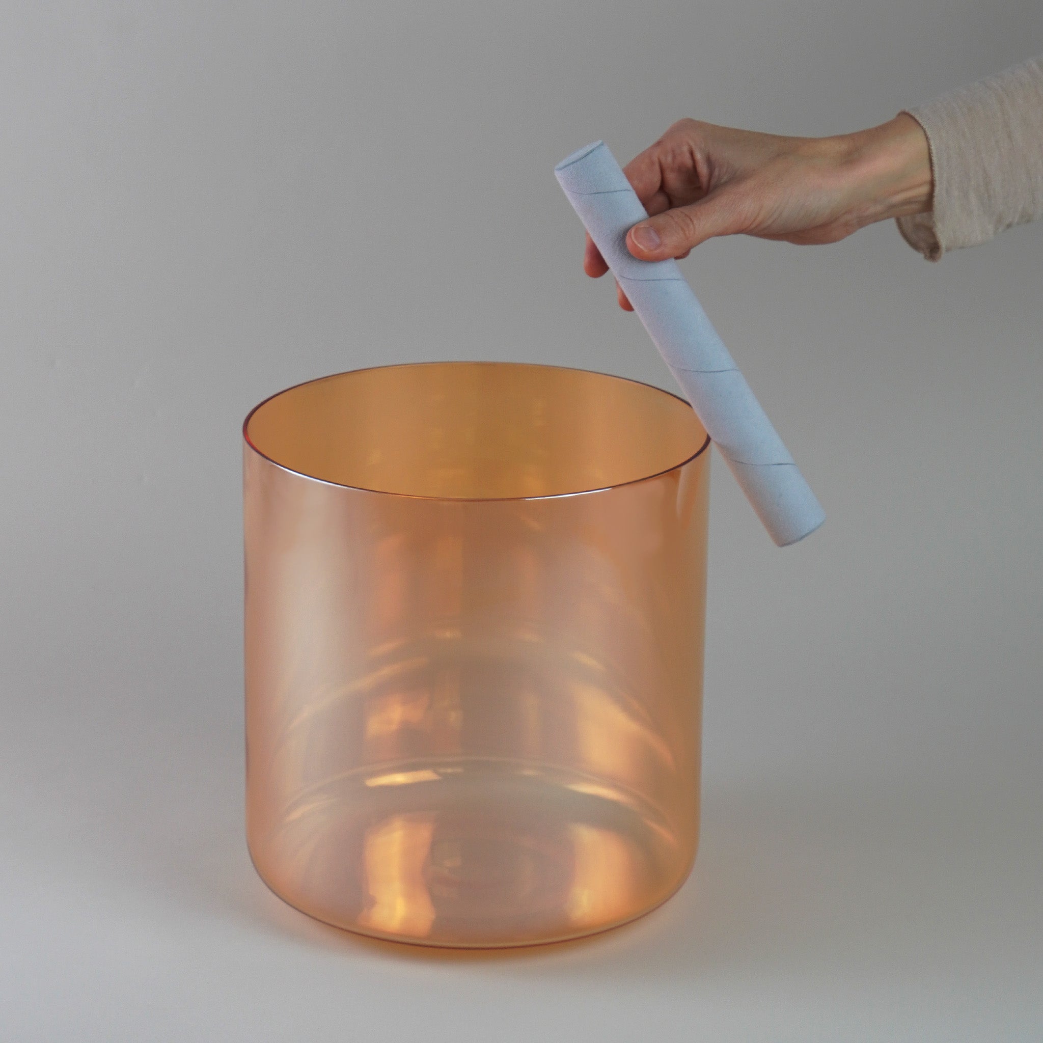 8,5” E-0 (3. Oktave) in 432 Hz Kristallklangschale I Infinity Bowls®