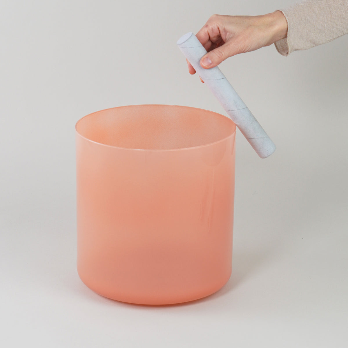 8,5” E-10 (3. Oktave) in 432 Hz Kristallklangschale I Mayoka Crystal Bowls®