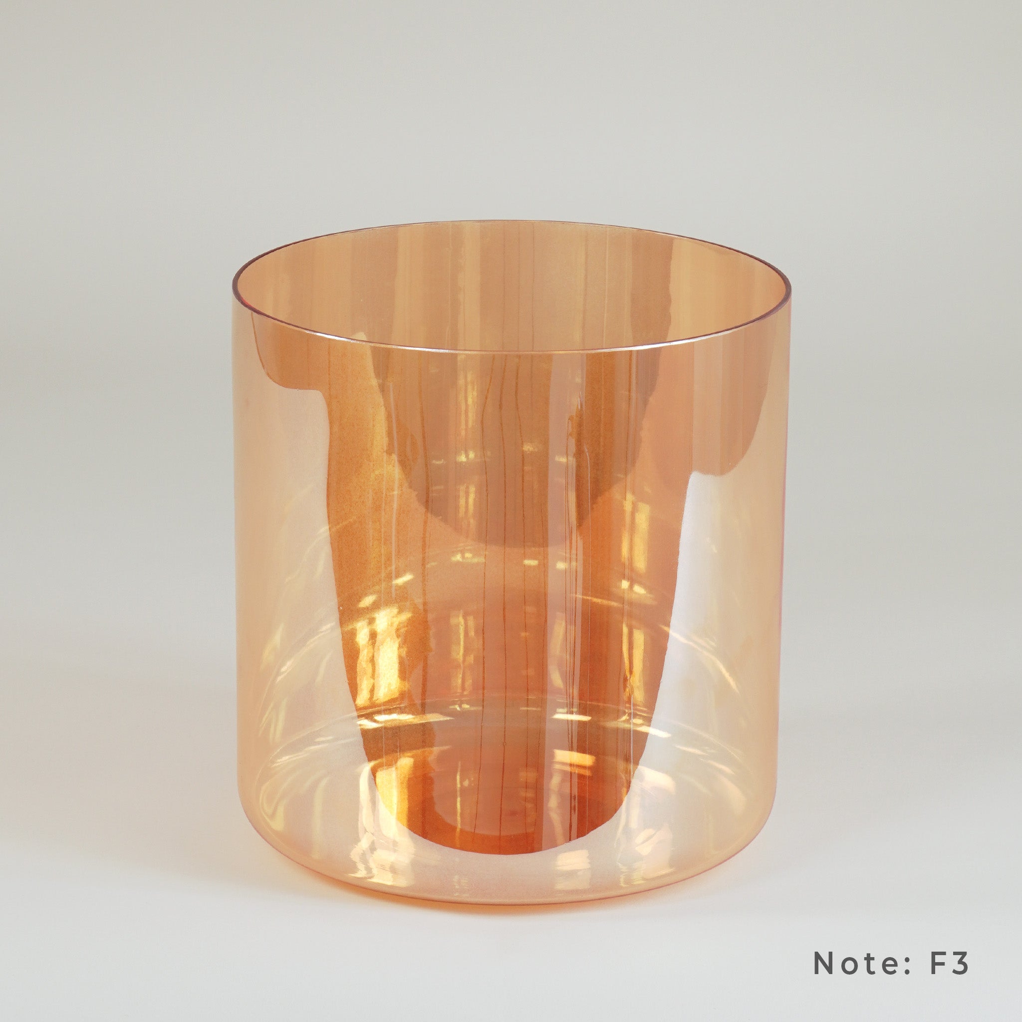 8,5” F+5 (3. Oktave) in 432 Hz Kristallklangschale I Infinity Bowls®