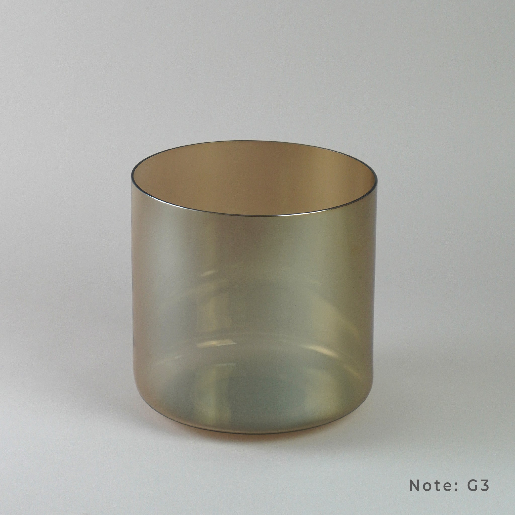 8” G-0 (3. Oktave) in 432 Hz Kristallklangschale I Infinity Bowls®