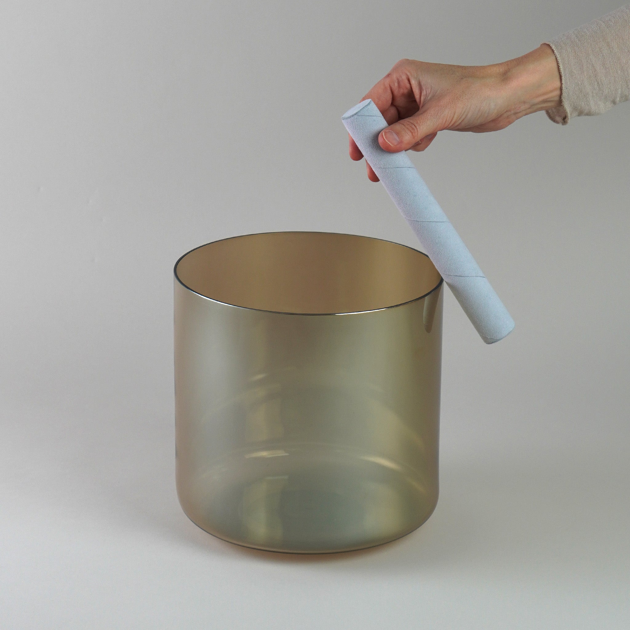 8” G-0 (3. Oktave) in 432 Hz Kristallklangschale I Infinity Bowls®