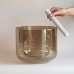 10” B-40 (3. Oktave) in 432&nbsp;Hz Kristallklangschale I Infinity Bowls®