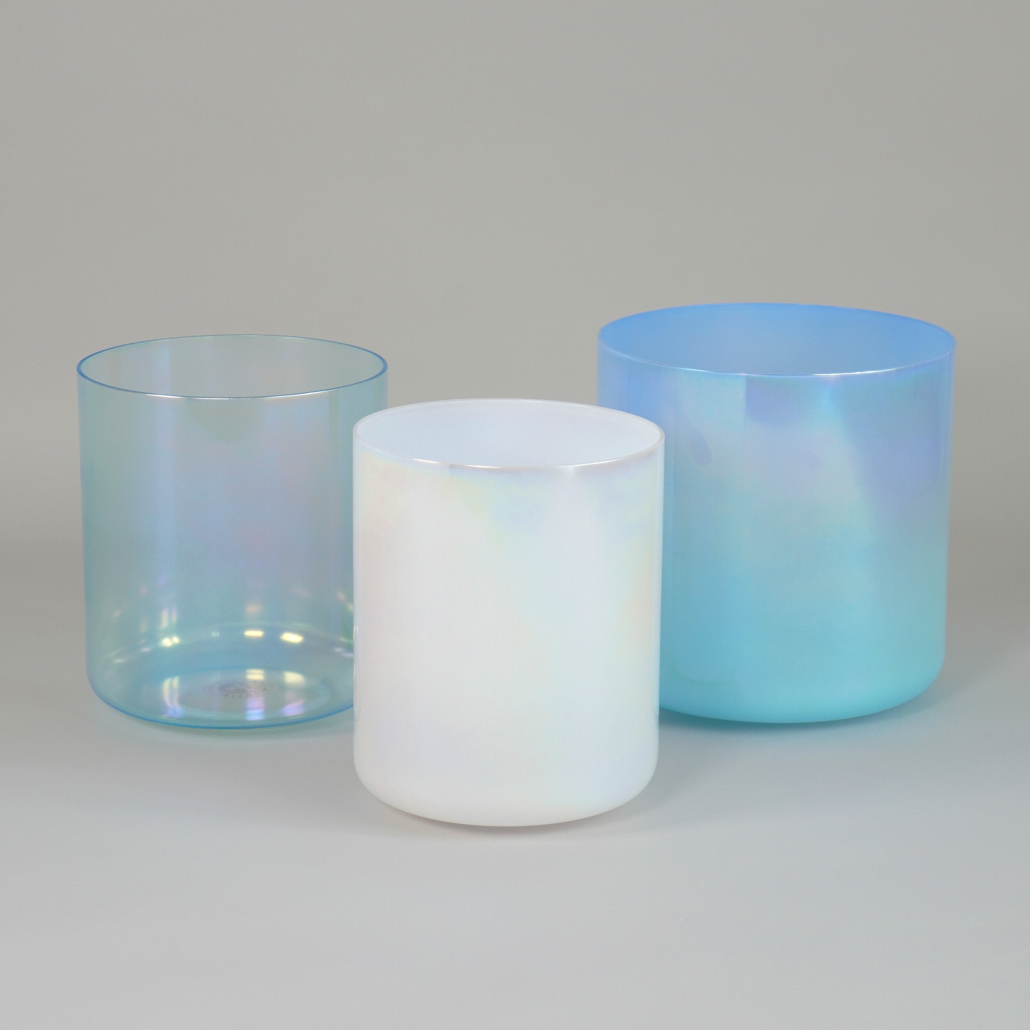 Kristallklangschalen-Set „Ocean  Harmony“ in 432 Hz I Infinity Bowls®