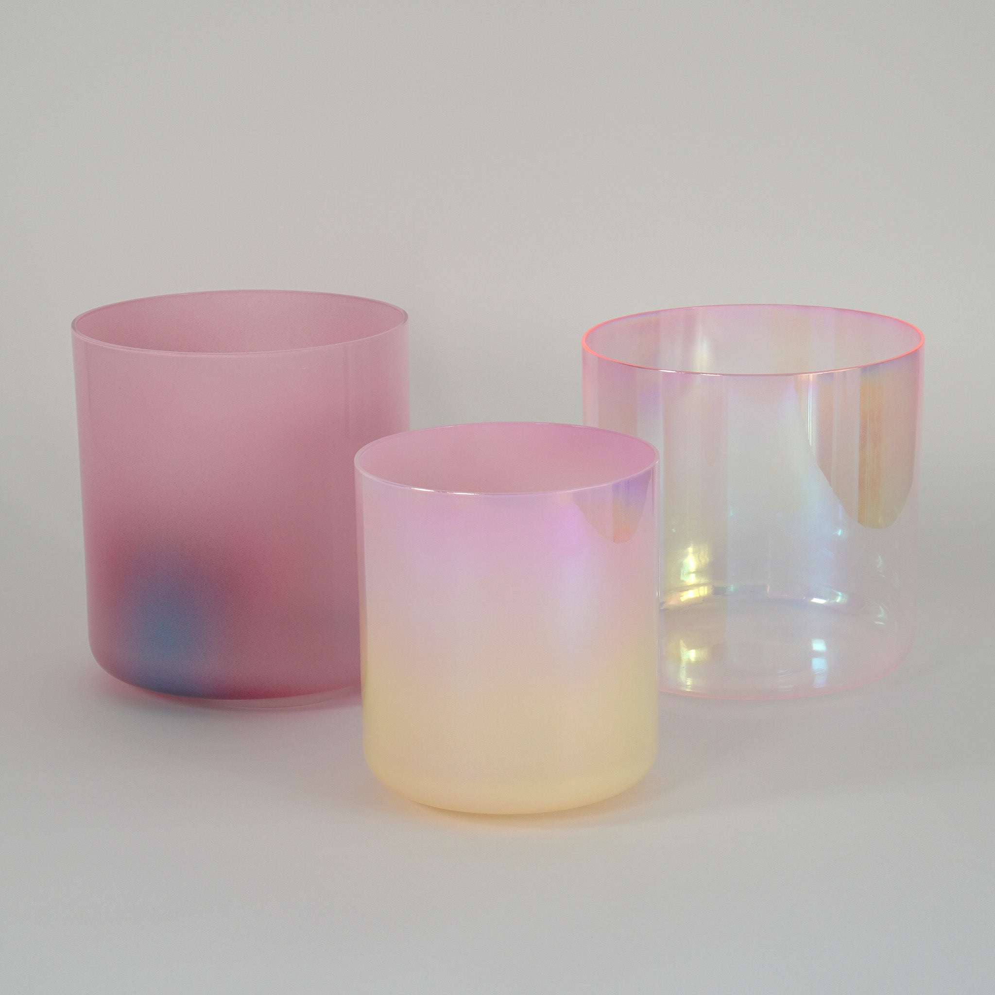 Kristallklangschalen-Set „Power of Love” in 432 Hz I Mayoka Crystal Bowls®
