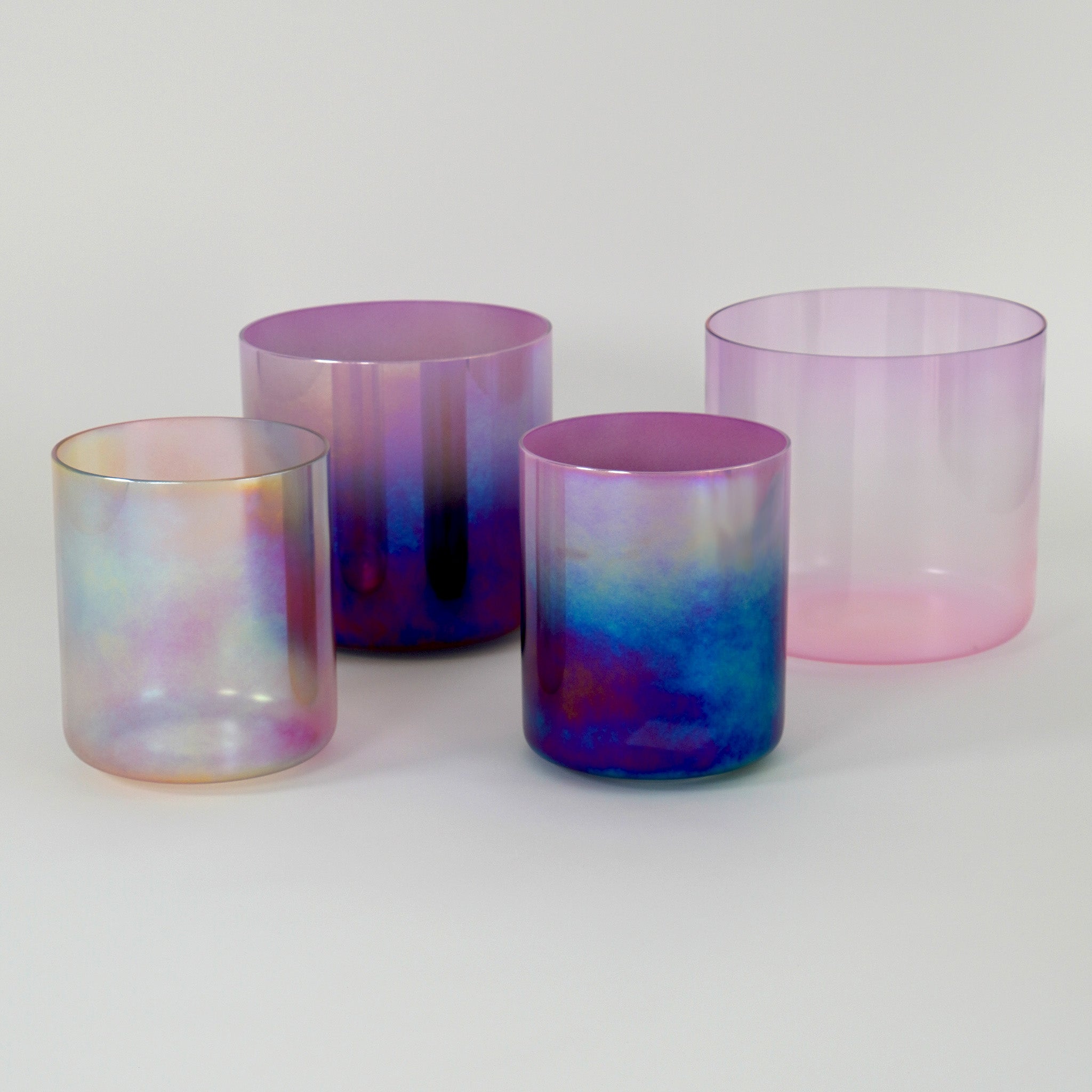 Kristallklangschalen-Set „Magic of Love“ in 432 Hz I Mayoka Crystal Bowls®