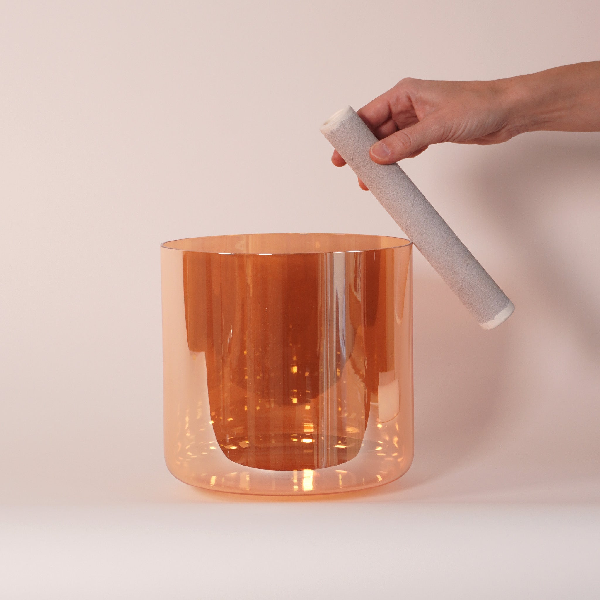 8” A0 (3. Oktave) in 432 Hz Kristallklangschale I Infinity Bowls®