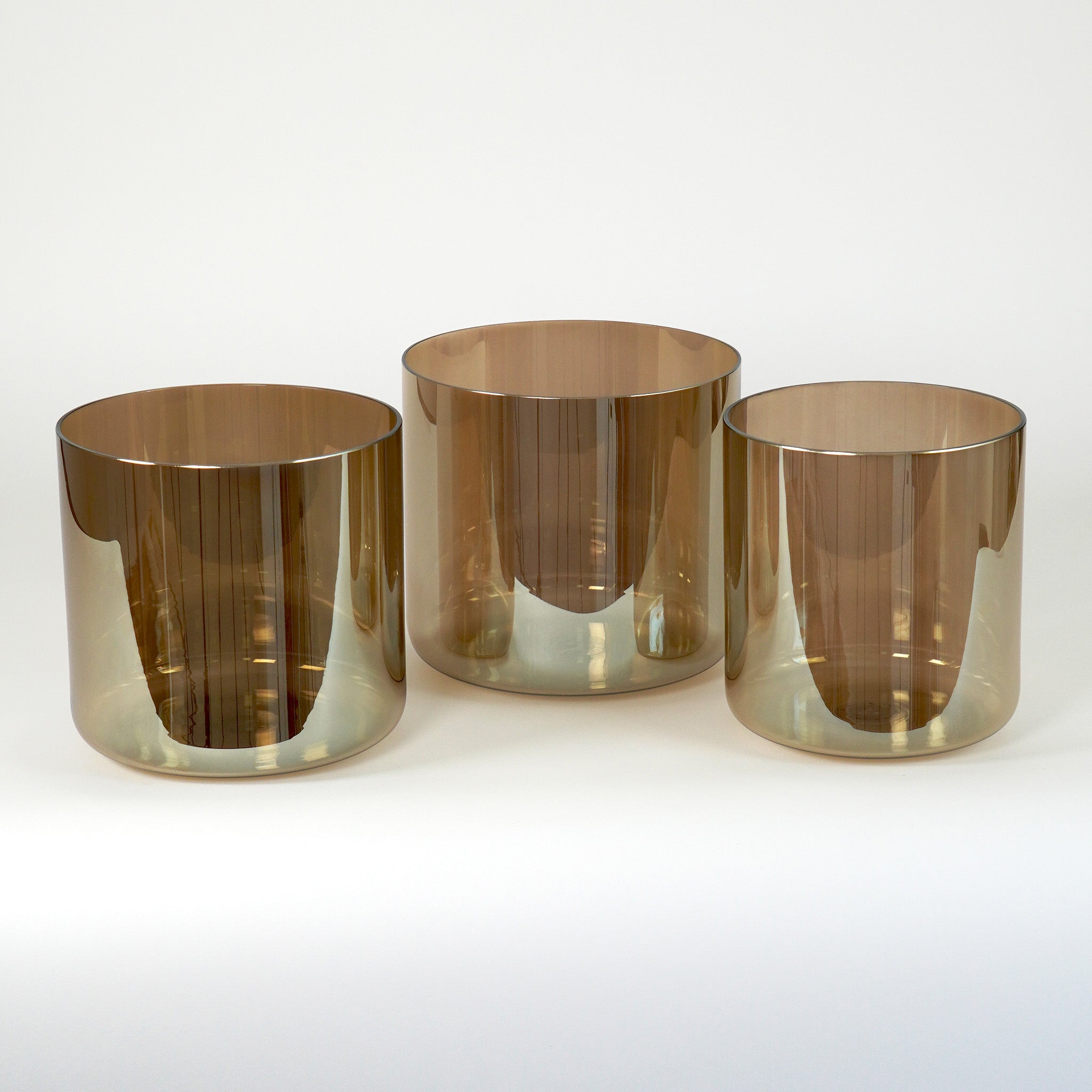 Kristallklangschalen-Set „Ancient Roots“ in 432 Hz I Infinity Bowls®