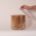 8” A0 (3. Oktave) in 432 Hz Kristallklangschale I Infinity Bowls®