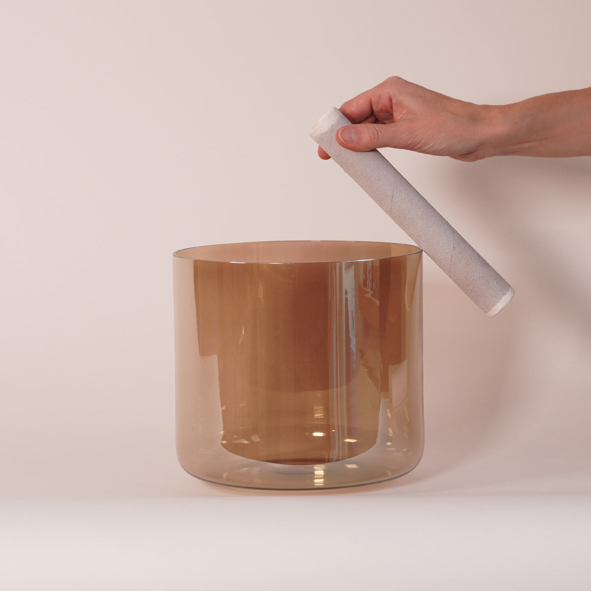 8” A0 (3. Oktave) in 432 Hz Kristallklangschale I Infinity Bowls®