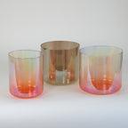 Kristallklangschalen-Set „Earth Resonance“ in 432 Hz I Infinity Bowls®