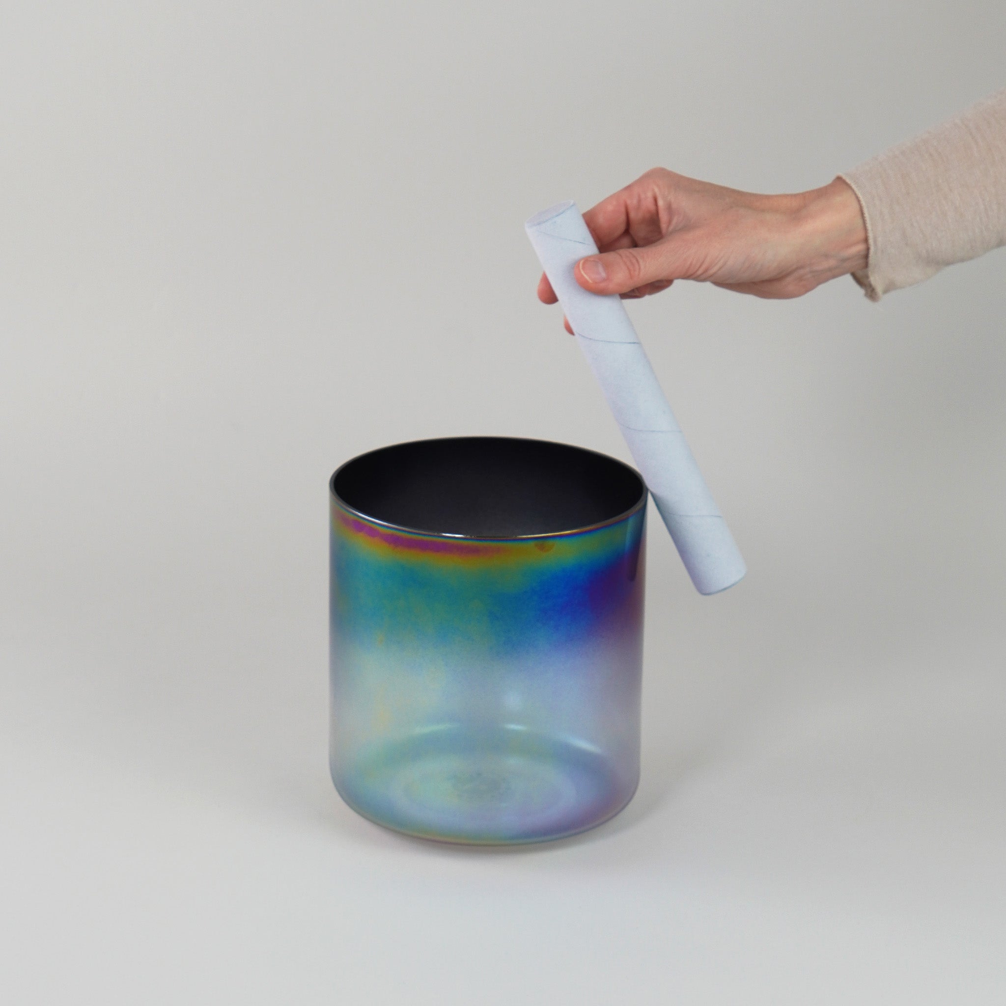 6” F-0 (4. Oktave) in 432 Hz Kristallklangschale I Infinity Bowls®