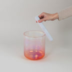 6” G+5 (4. Oktave) in 432 Hz Kristallklangschale I Mayoka Crystal Bowls®