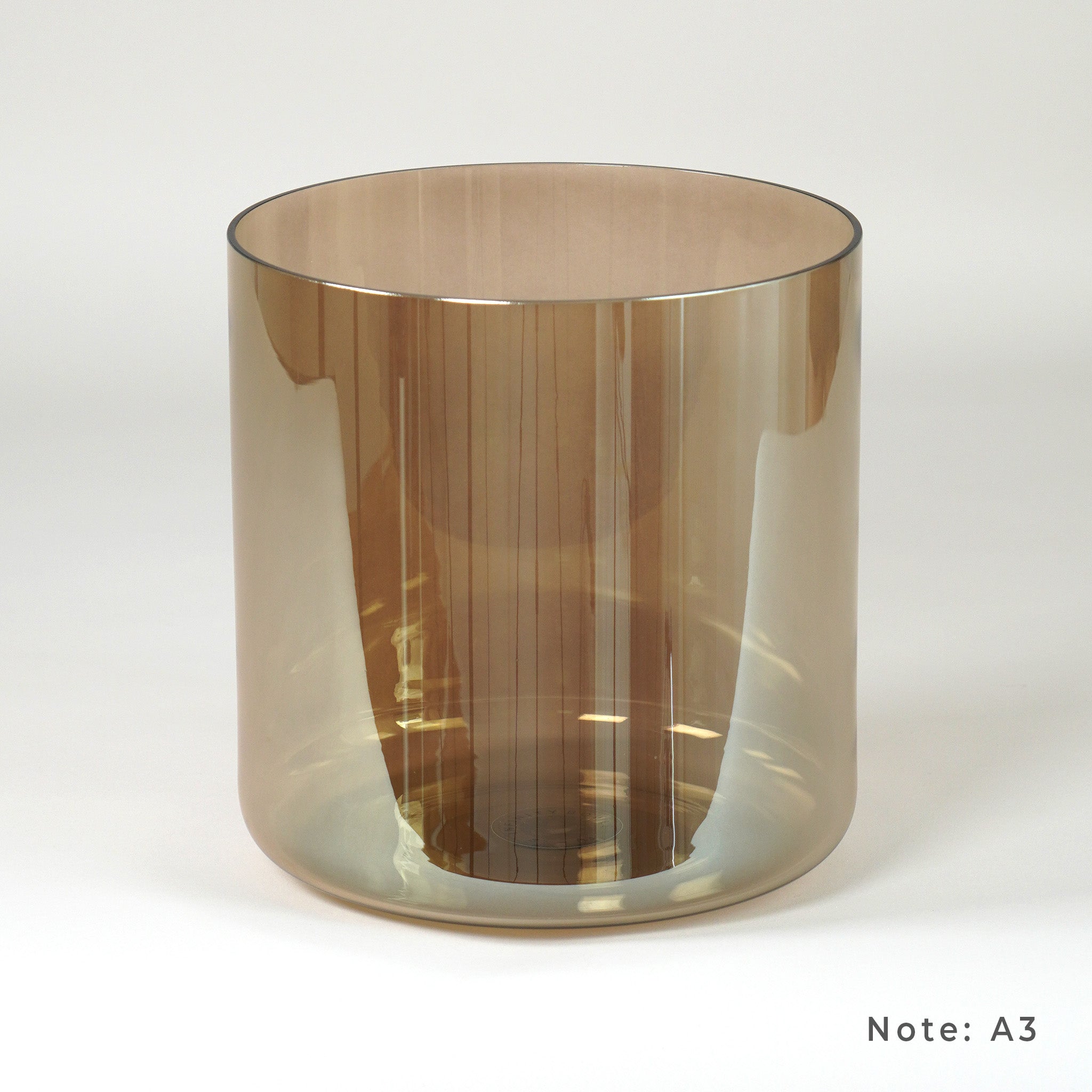 8” A±0 (3. Oktave) in 432 Hz Kristallklangschale I Infinity Bowls®