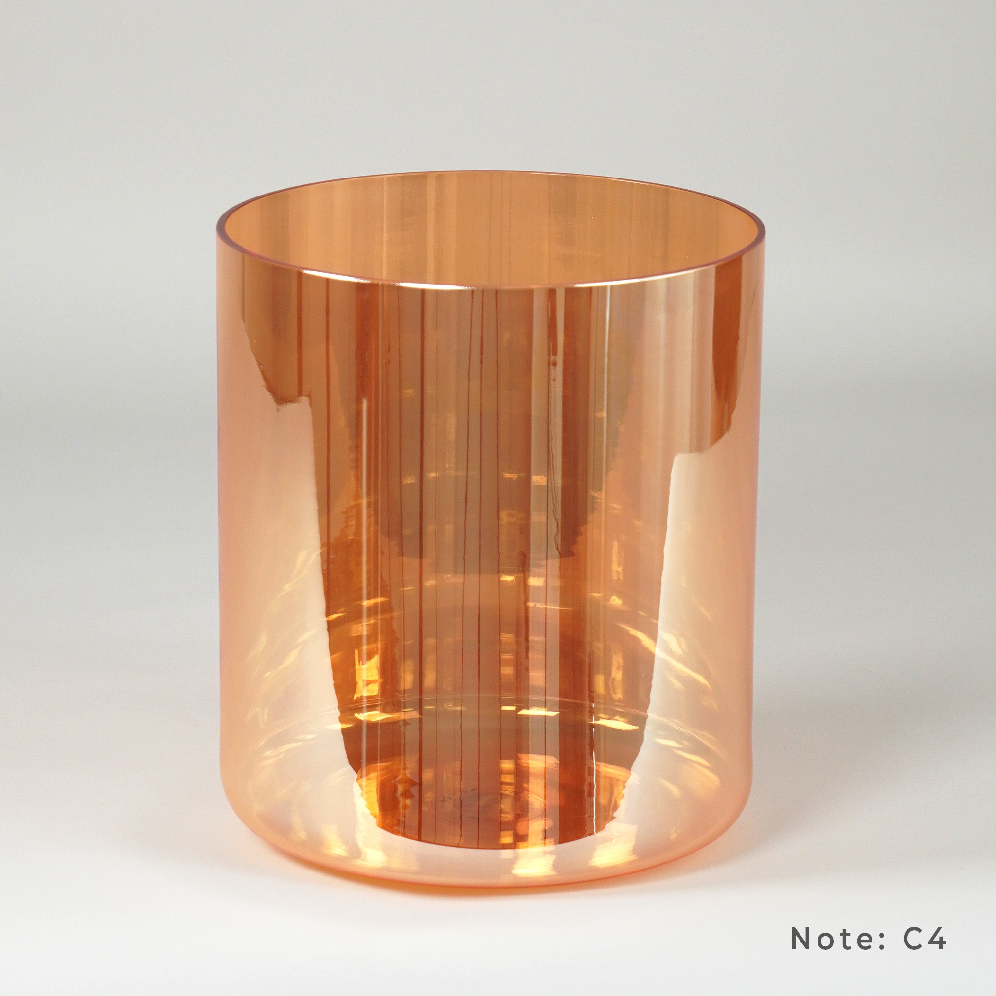 8” C-5 (4. Oktave) in 432 Hz Kristallklangschale I Infinity Bowls®