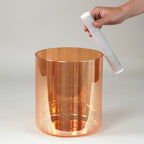 8” C-5 (4. Oktave) in 432 Hz Kristallklangschale I Infinity Bowls®
