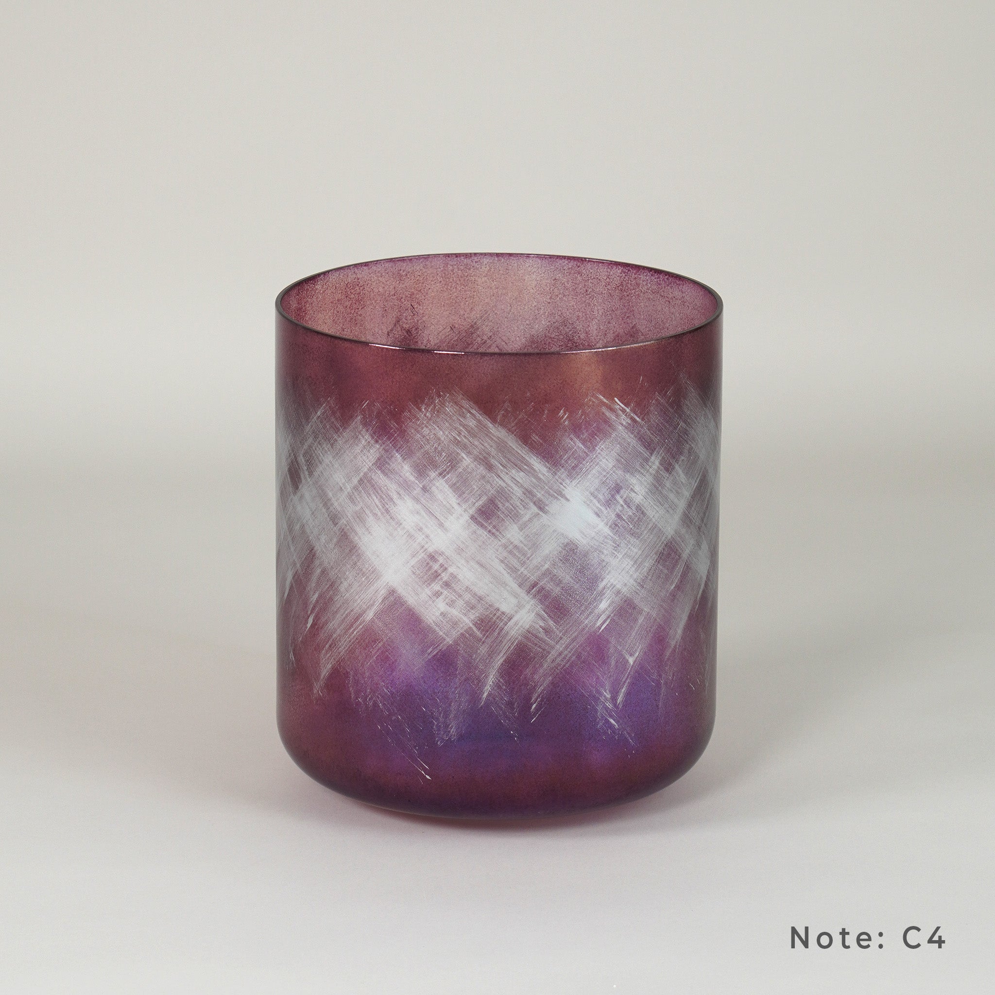 7” C-5 (4. Oktave) in 432 Hz Kristallklangschale I Infinity Bowls®