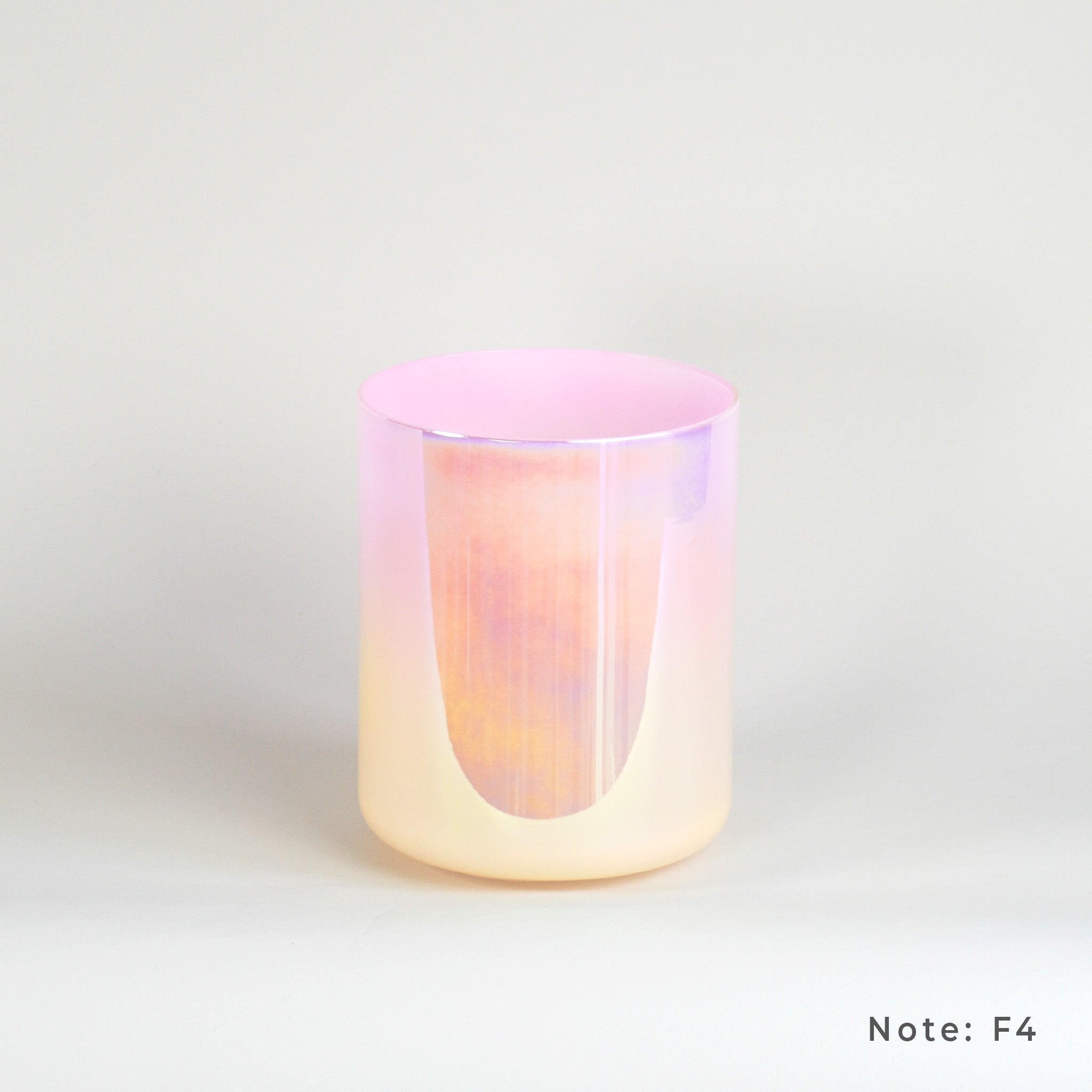6” F-0 (4. Oktave) in 432 Hz Kristallklangschale I Mayoka Crystal Bowls®