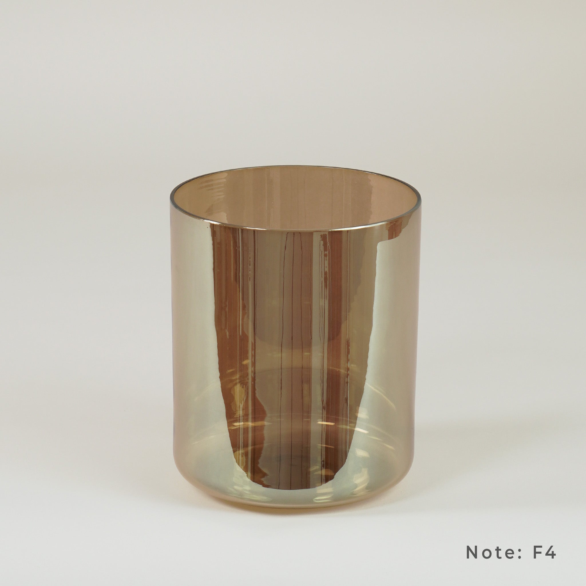 6” F-10 (4. Oktave) in 432&nbsp;Hz Kristallklangschale&nbsp;I Infinity Bowls®