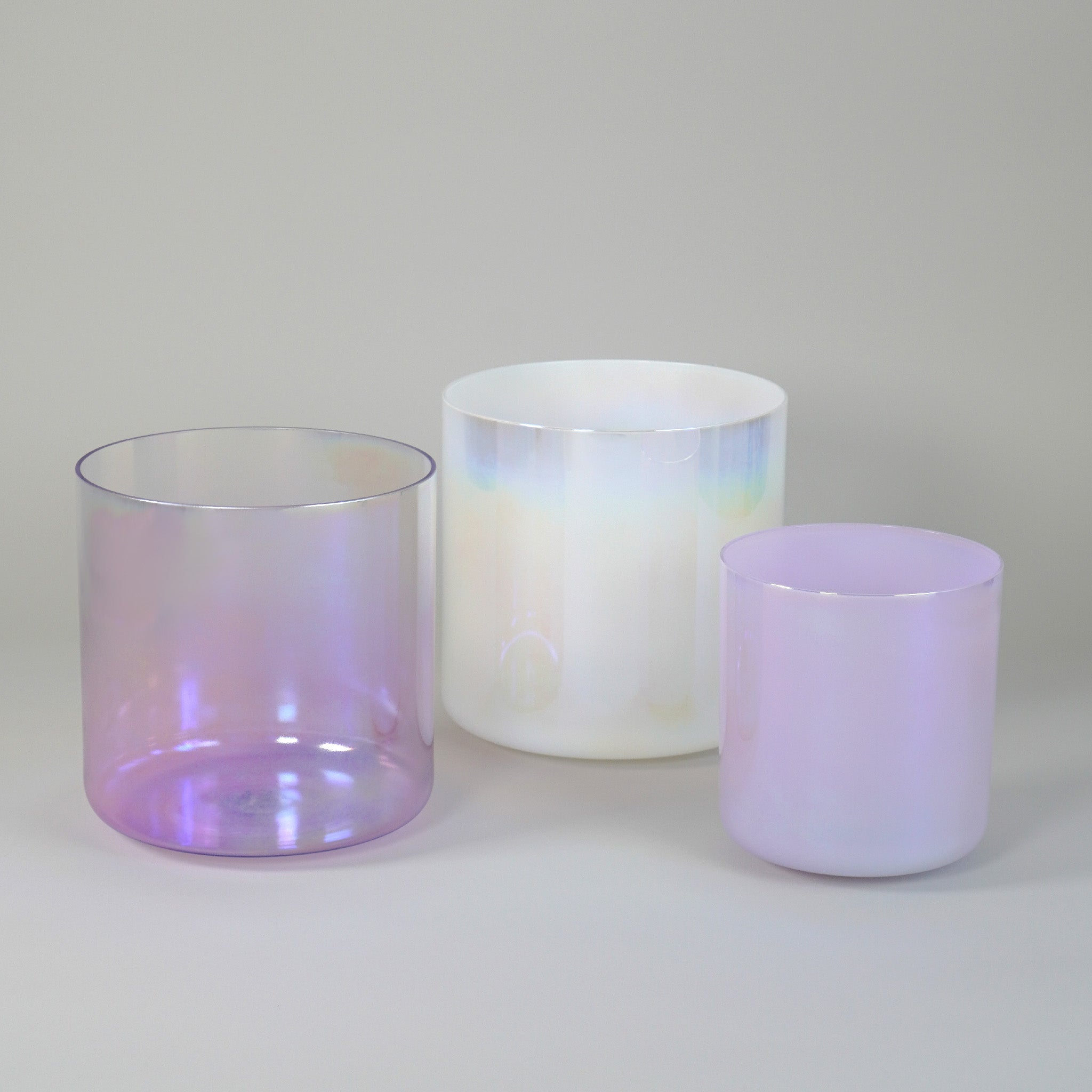 Kristallklangschalen-Set „Sweet Velvet“ in 432 Hz I Infinity Bowls®
