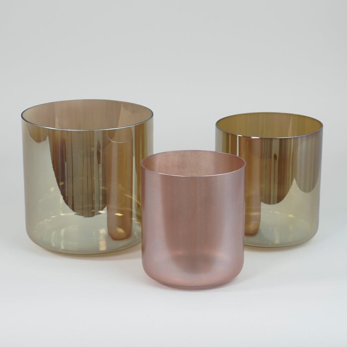 Kristallklangschalen-Set „Ancient Roots“ in 432 Hz I Infinity Bowls®