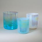 Kristallklangschalen-Set "Arctic Melodies" in 432 Hz I Infinity Bowls®