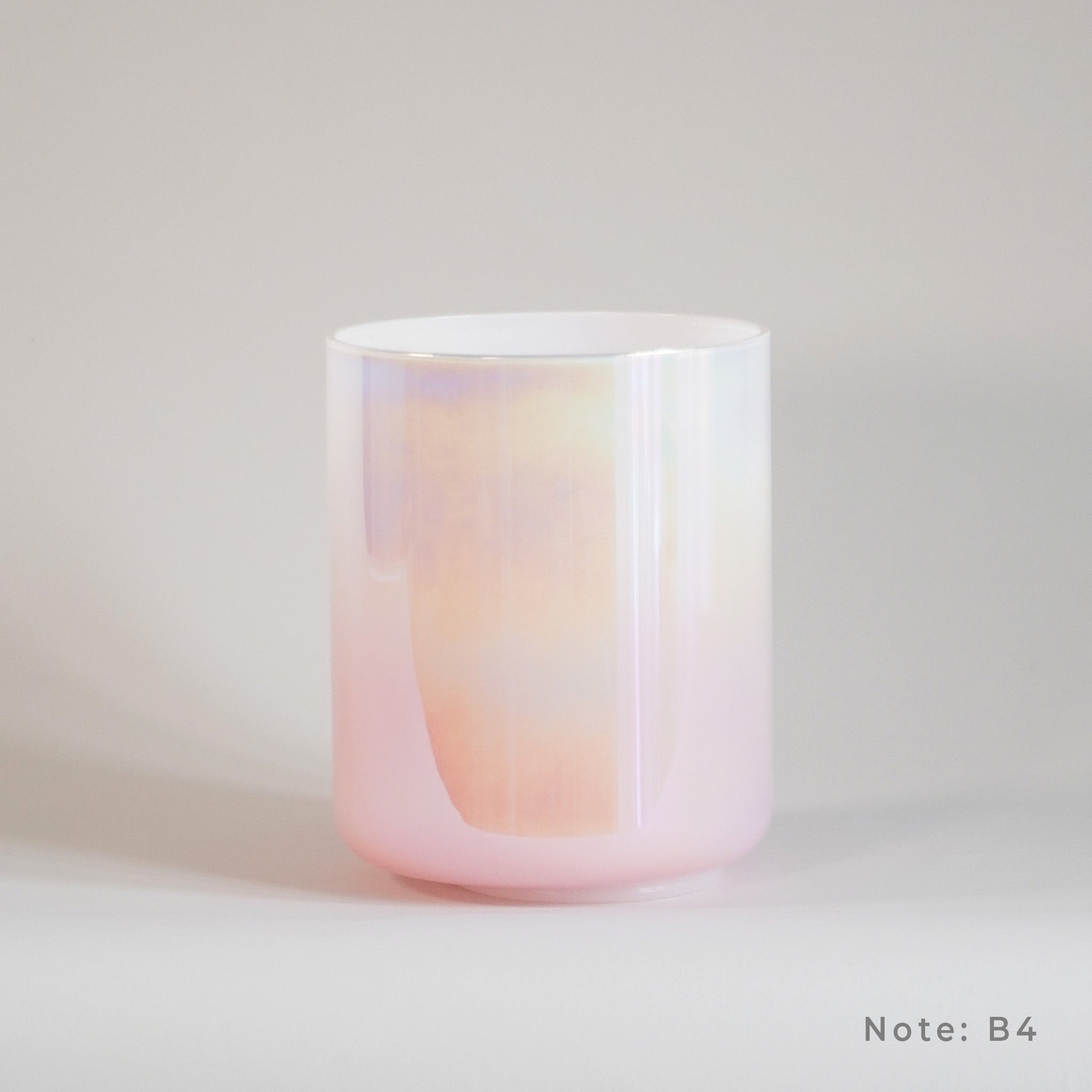 Kristallklangschalen-Set „Candy Pearl“ in 432 Hz I Infinity Bowls®