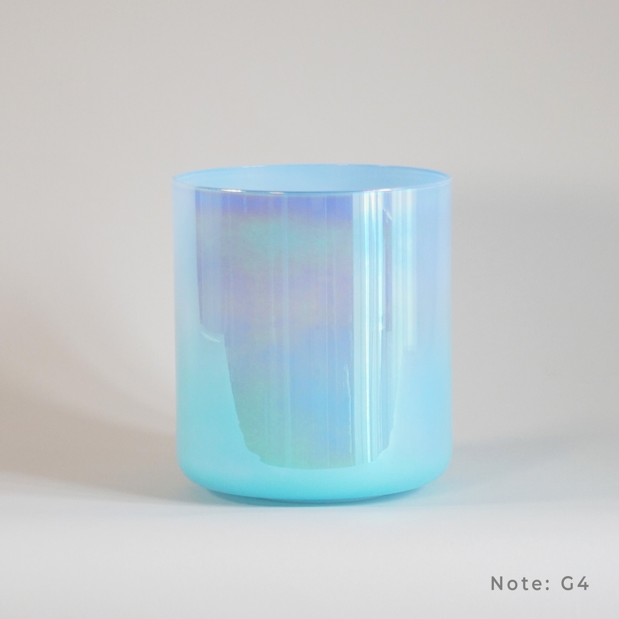 Kristallklangschalen-Set „Candy Pearl“ in 432 Hz I Infinity Bowls®