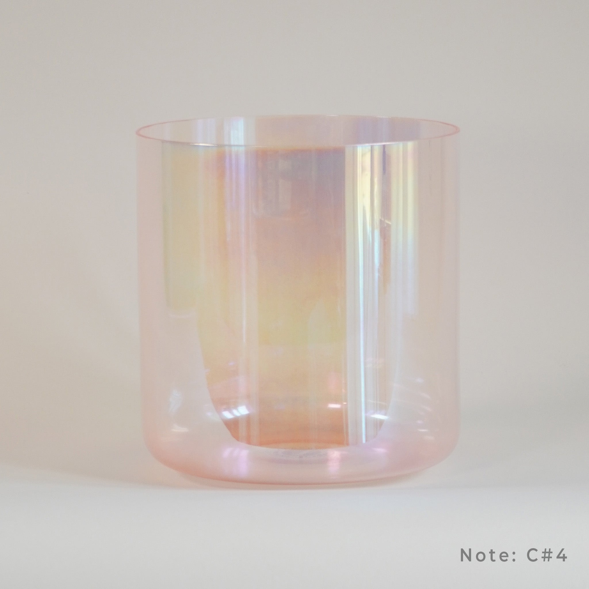 Kristallklangschalen-Set „Celestial Rose“ in 432 Hz I Infinity Bowls®