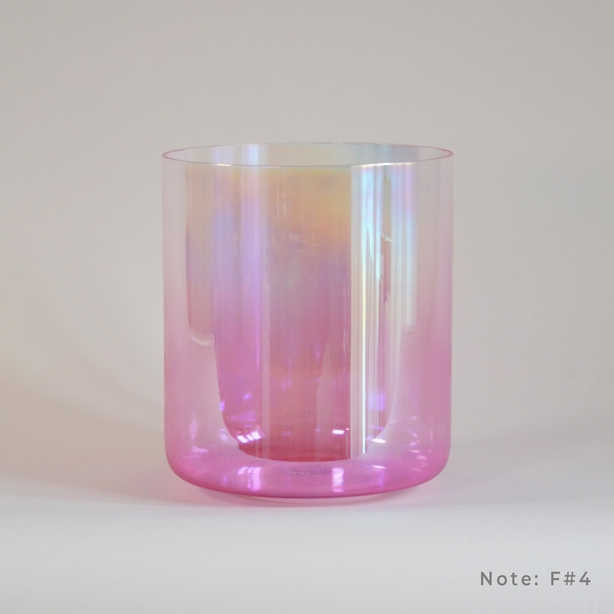 Kristallklangschalen-Set „Celestial Rose“ in 432 Hz I Infinity Bowls®