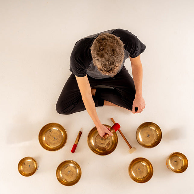 Klangschalen "Chakra-Set"