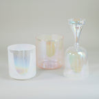 Kristallklangschalen-Set „Cosmic Sun“ in 432 Hz I Mayoka Crystal Bowls®