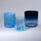 Kristallklangschalen-Set „Deep Ocean“ in 432 Hz I Infinity Bowls®