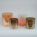 Kristallklangschalen-Set „Earth Harmonie“ in 432 Hz I Infinity Bowls®