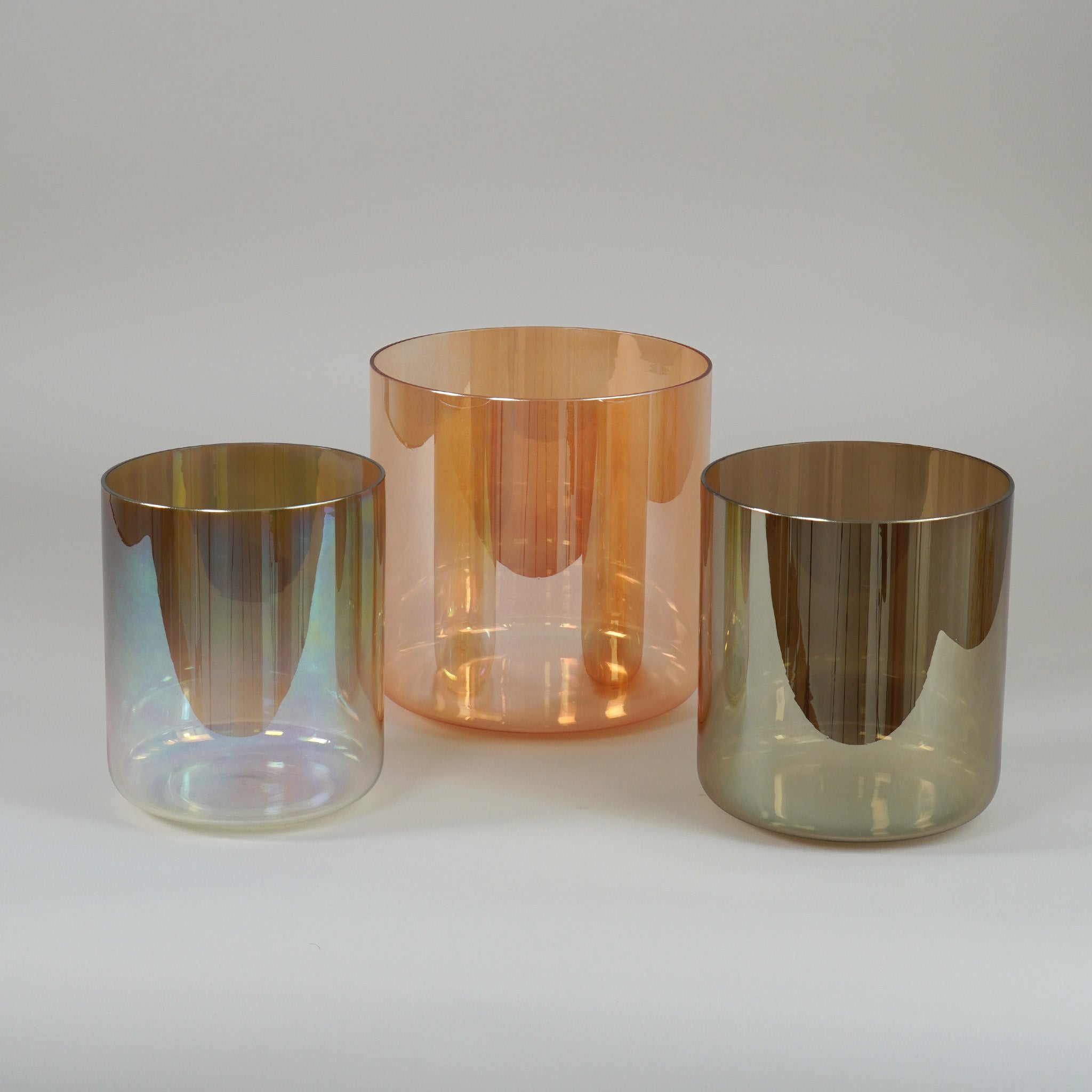 Kristallklangschalen-Set „Earth Melodies“ in 432 Hz I Infinity Bowls®