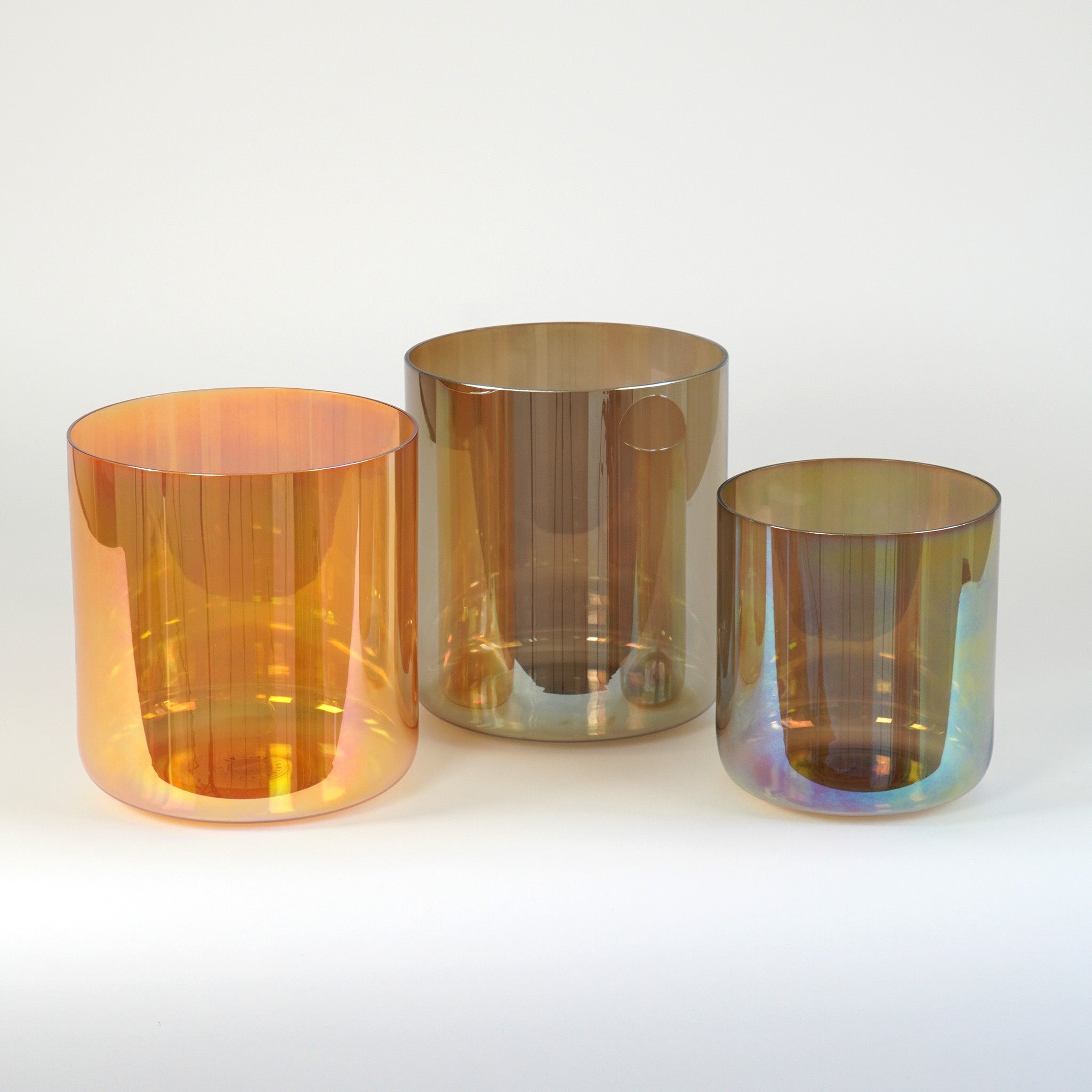 Kristallklangschalen-Set „Earth Melodies“ in 432 Hz I Infinity Bowls®