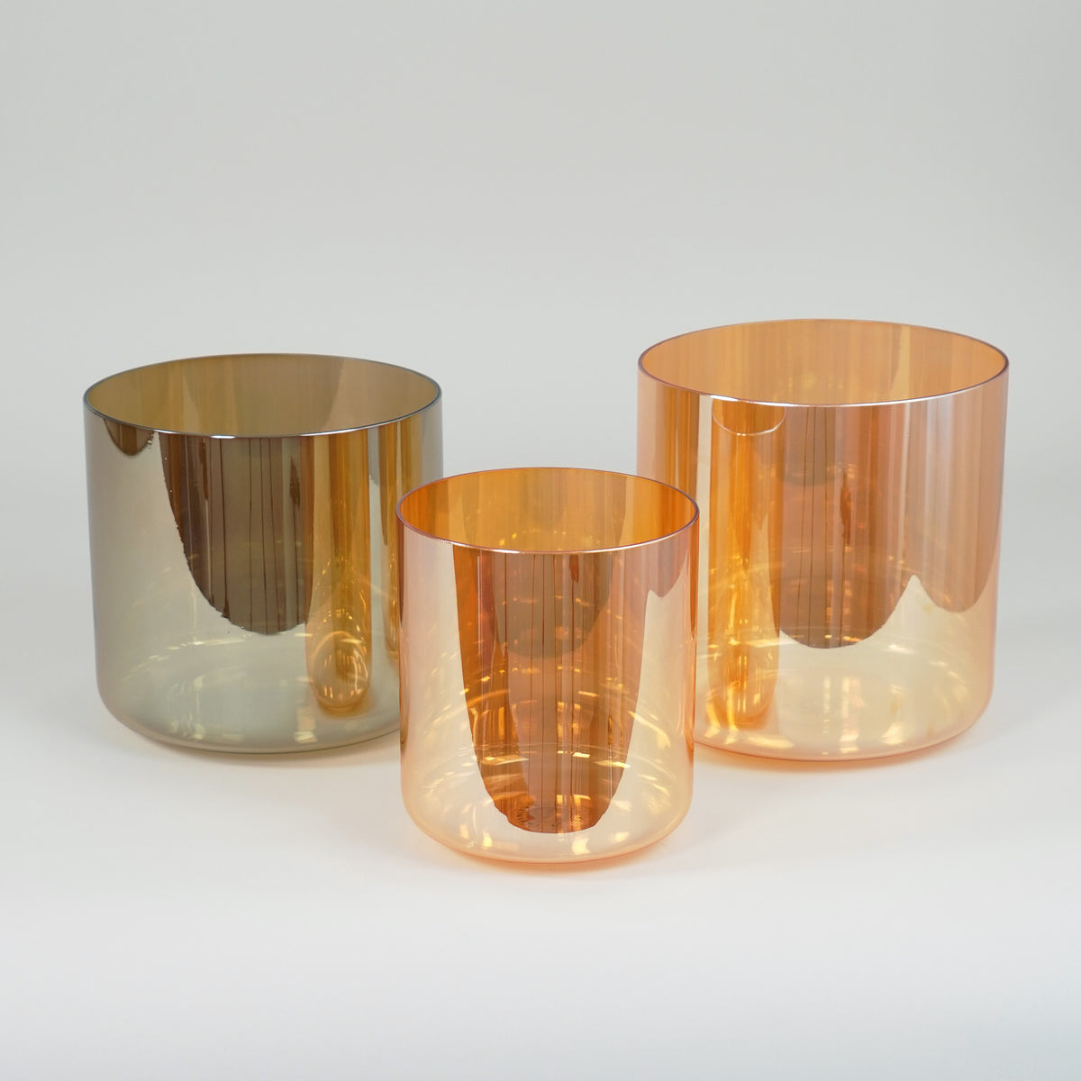 Kristallklangschalen-Set „Earth Melodies“ in 432 Hz I Infinity Bowls®