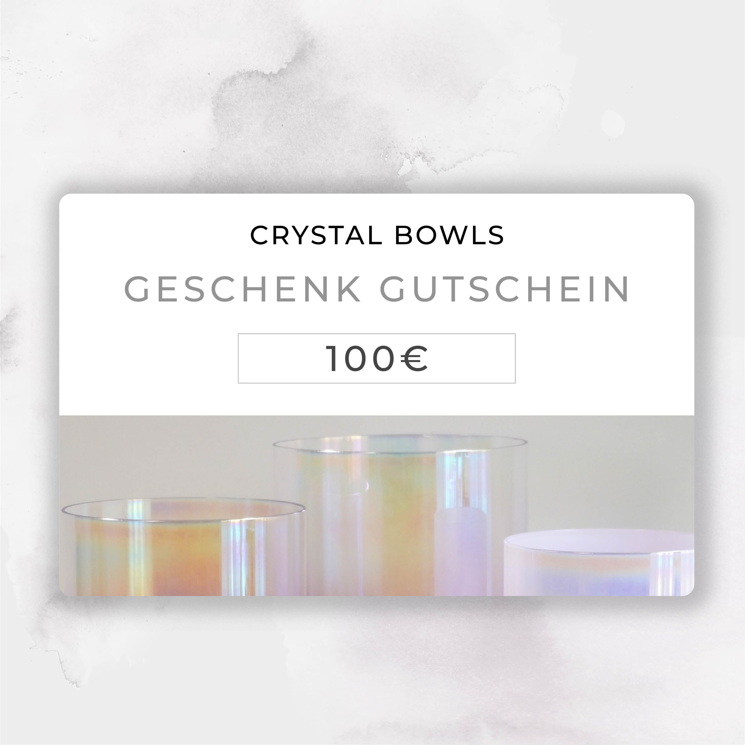Crystal Bowl Gutschein