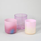 Kristallklangschalen-Set „Power of Love” - in 432 Hz I Mayoka Crystal Bowls®