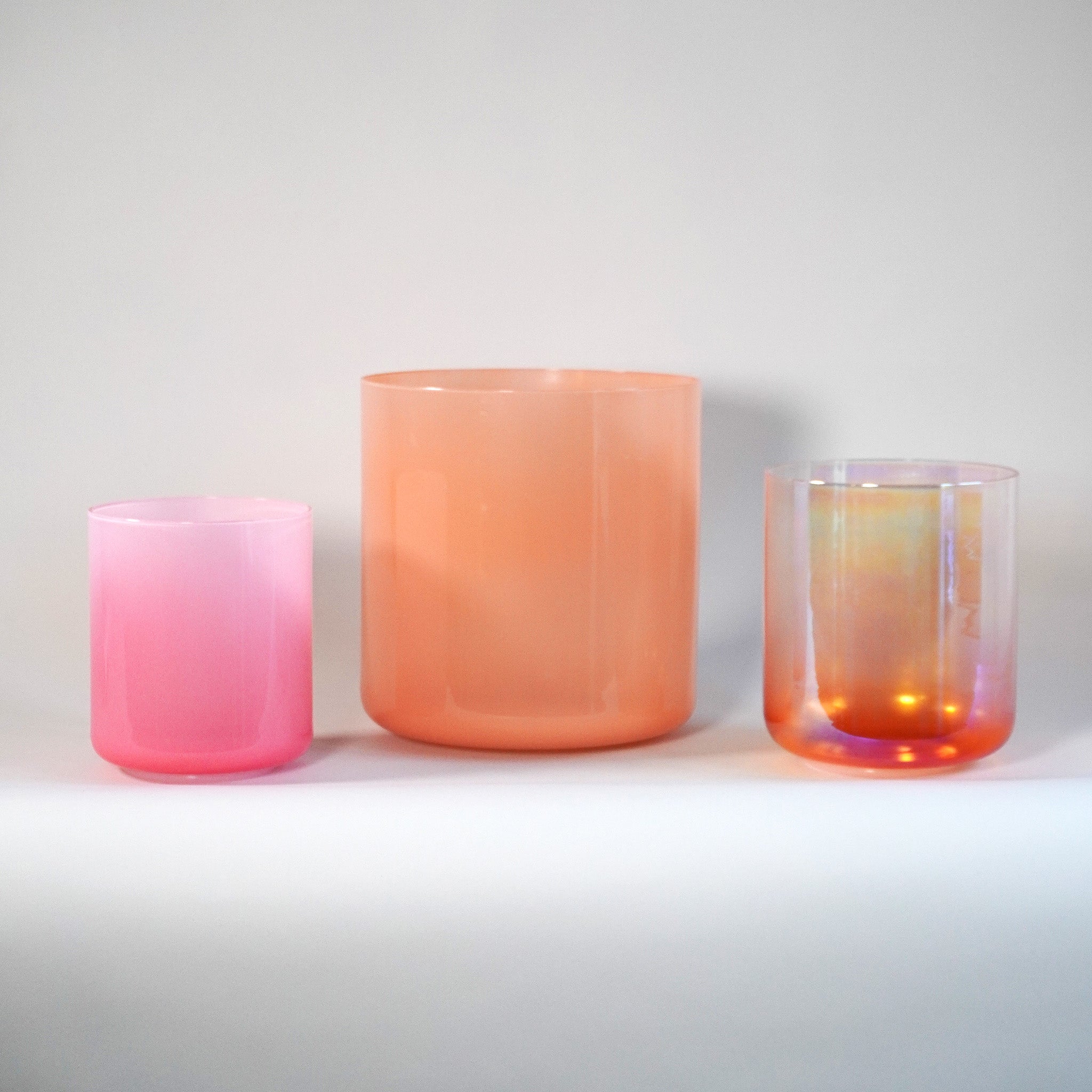 Kristallklangschalen-Set „Empowerment Love“ in 432 Hz I Mayoka Crystal Bowls®