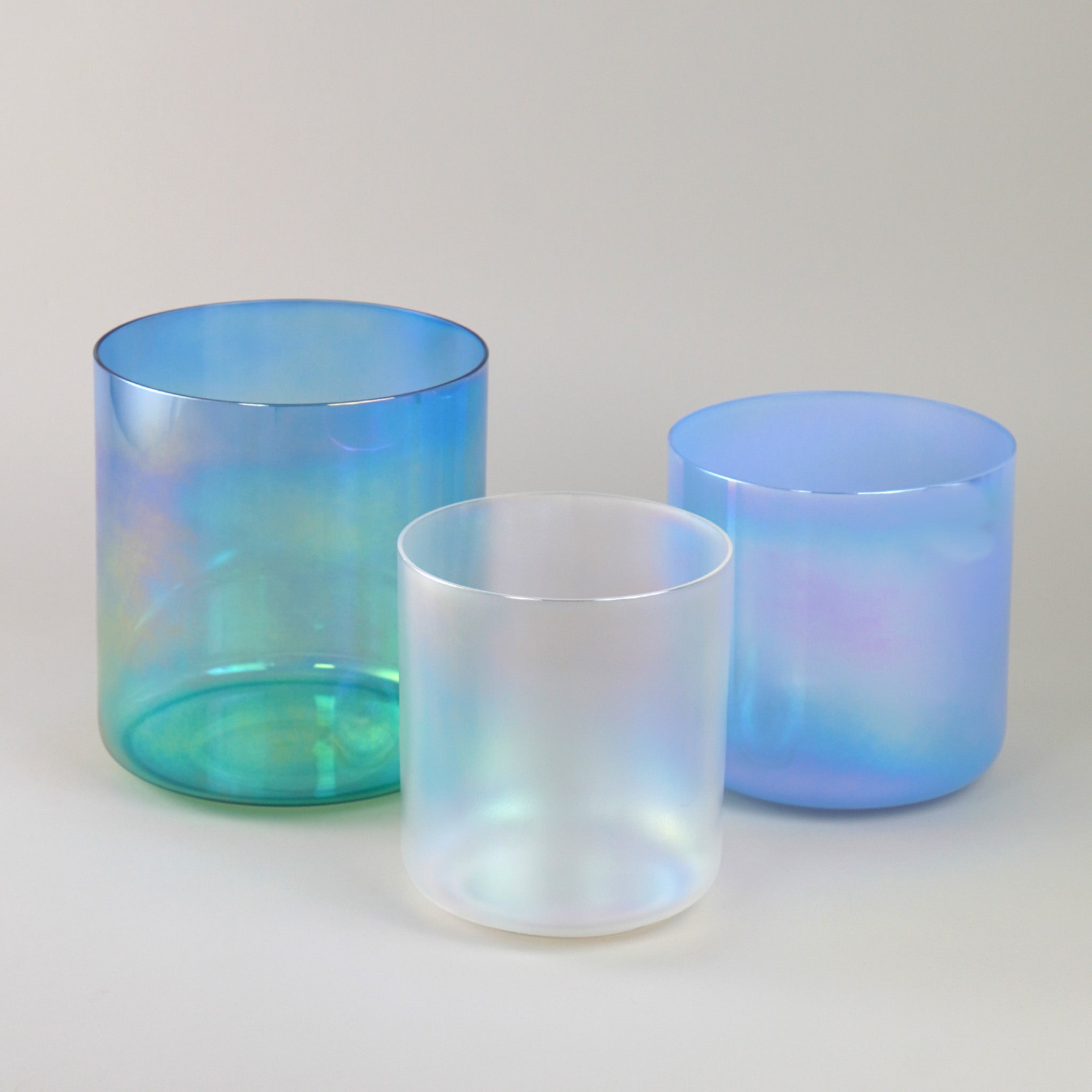 Kristallklangschalen-Set „Ocean Harmony“ in 432 Hz I Infinity Bowls®